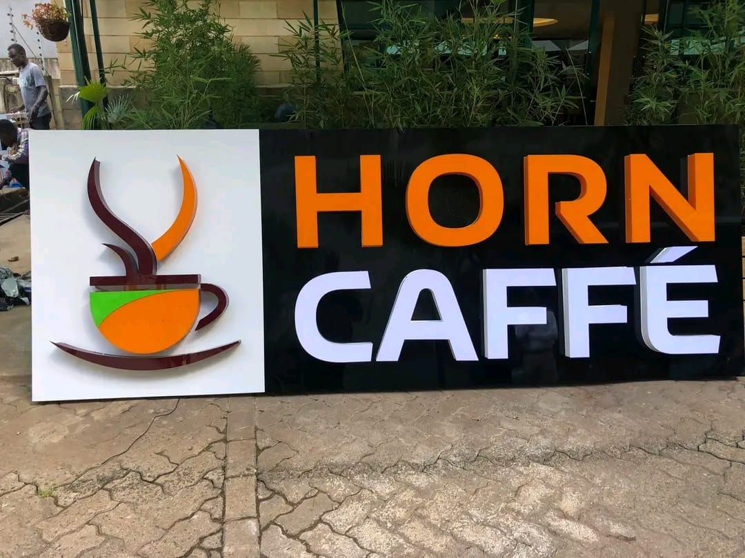 Customized shop signage project